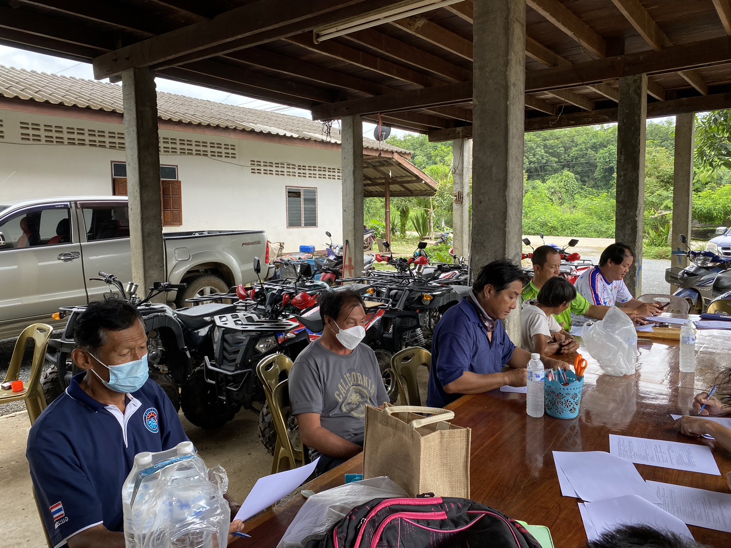 เข้าติดตามและประเมินผลการดำเนินงาน  พร้อมให้คำแนะนำในโครงการอันเนื่องมาจากพระราชดำริ โครงการหลวงปังค่า