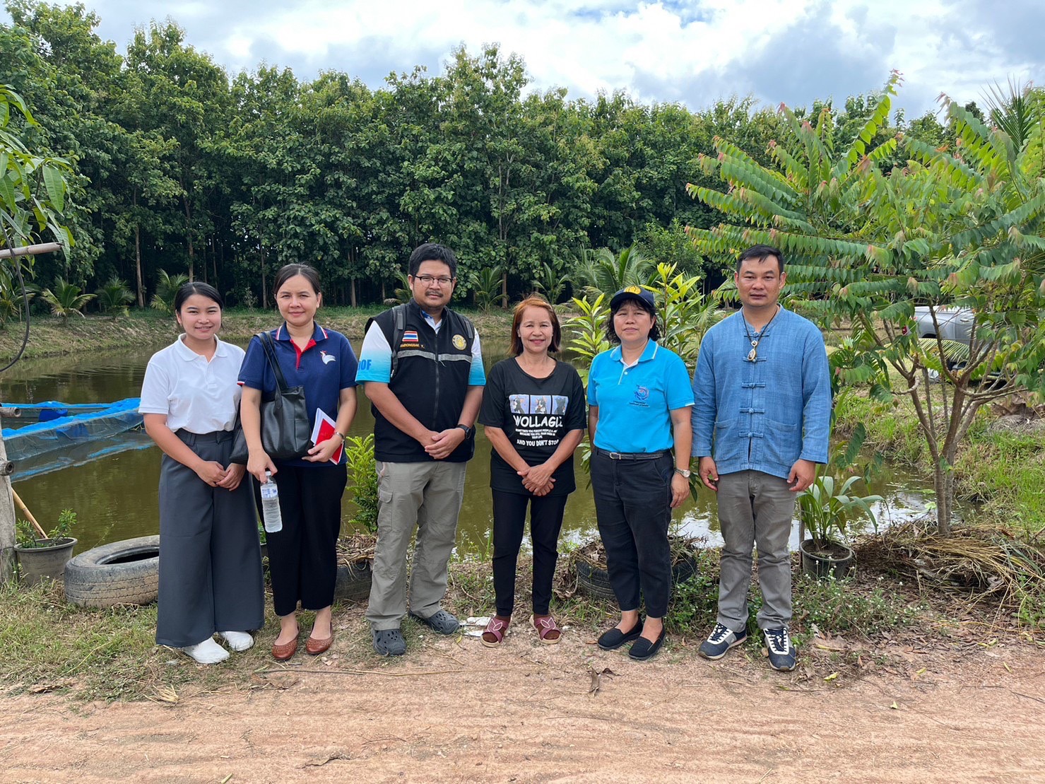 ลงพื้นที่สำรวจข้อมูลและติดตามผลการดำเนินโครงการระบบส่งเสริมเกษตรแบบแปลงใหญ่ แปลงใหญ่ปลานิล จ.ลำปาง..คลิก
