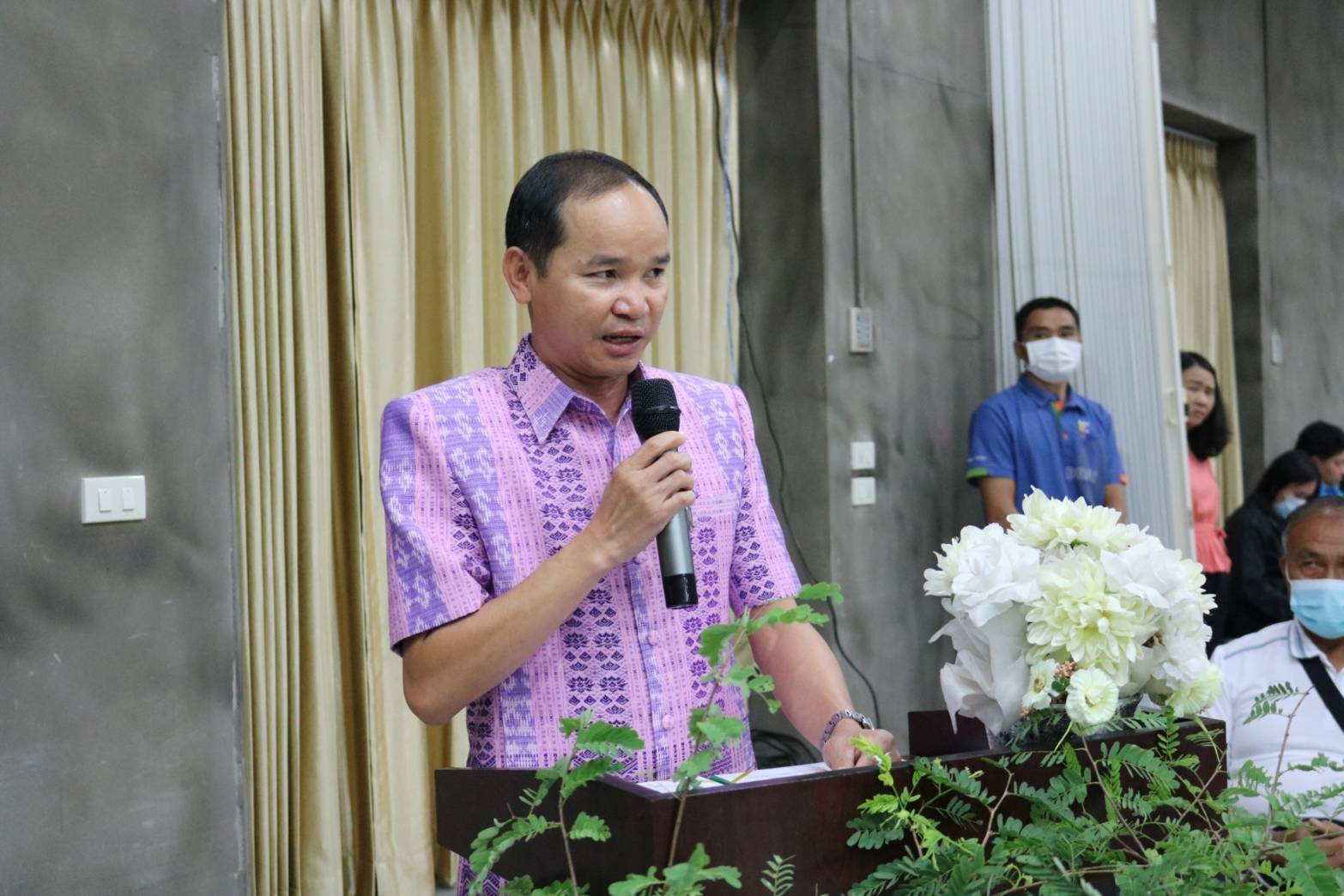 นายบุญหลาย  กุลนารัตน์ ประมงจังหวัดหนองบัวลำภู มอบหมาย นางถนอมขวัญ  นอศรี หัวหน้ากลุ่มบริหารและยุทธศาสตร์ ร่วมเป็นเกียรติในพิธีเปิดการอบรมถ่ายทอดความรู้การผลิตมะขามเปรี้ยวยักษ์สร้างรายได้ รุ่นที่ 1 ณ ห้องประชุมศูนย์ประสานงาน การมีส่วนร่วมของประชาชน (ตึกเขียว) ณ  ทีว่าการอำเภอเมืองหนองบัวลำภู โดยมี นายศศิน  พัฒนภิรมย์ รองผู้ว่าราชการจังหวัดหนองบัวลำภู เป็นประธานเปิดการอบรม..คลิก