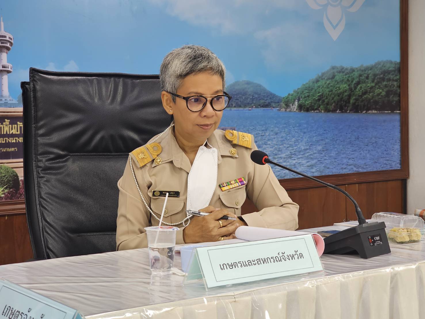 ประชุมคณะกรรมการขับเคลื่อนงานด้านการเกษตรจังหวัดสุพรรณบุรี ครั้งที่ 5/2566..คลิก