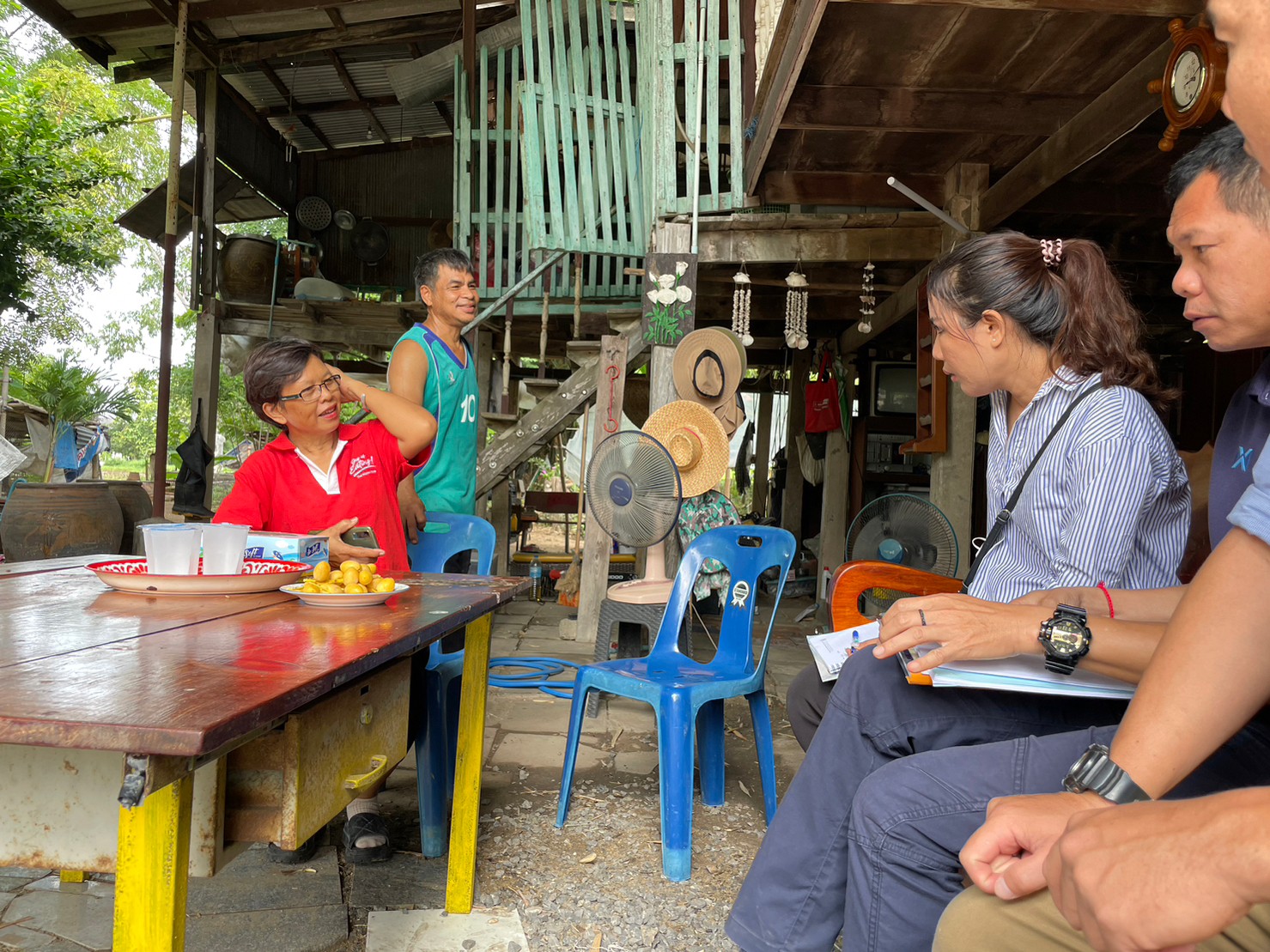 ร่วมติดตามการดำเนินงานโครงการส่งเสริมอาชีพประมง กิจกรรมพัฒนาศักยภาพเกษตรกร กิจกรรมส่งเสริมเยาวชนนักเพาะเลี้ยง
