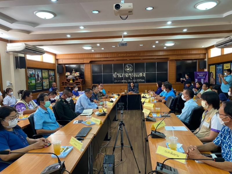 ประชุมการตรวจติดตามโครงการเสริมกำลังใจ สร้างคลังอาหารปลอดภัย ใส่ใจดูแลคุณภาพชีวิต..คลิก