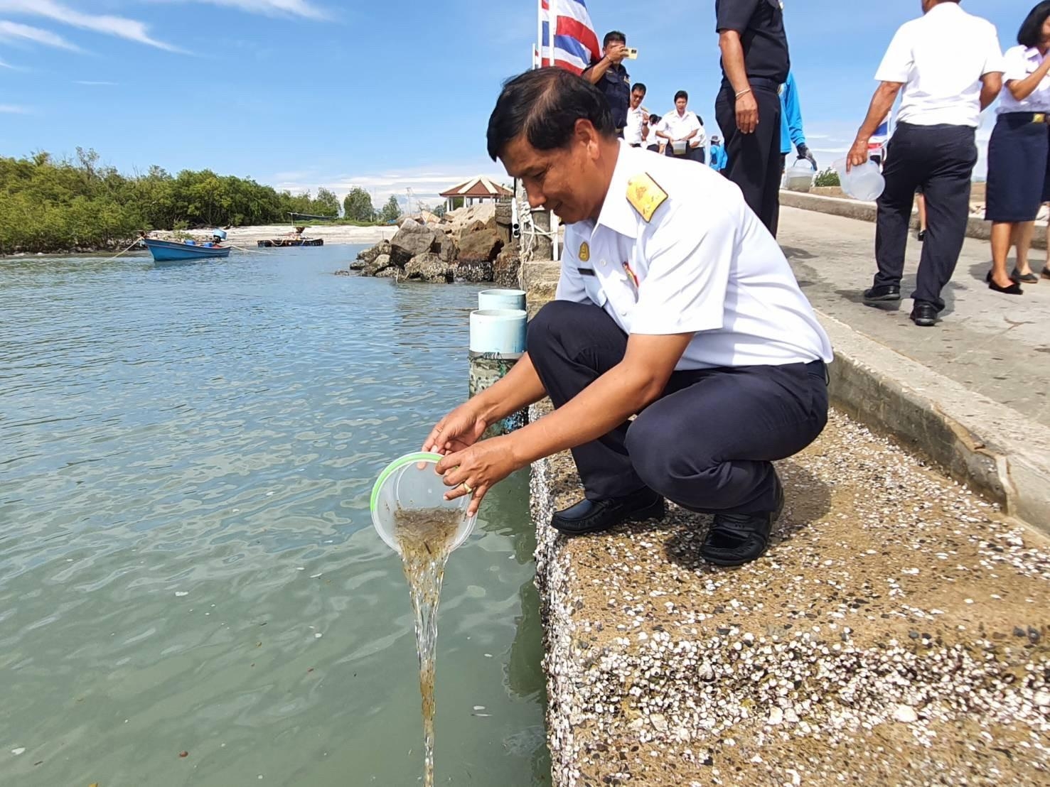 ร่วมกิจกรรมปล่อยพันธุ์สัตว์น้ำเนื่องในวันประมงแห่งชาติ ประจำปี ๒๕๖๖..คลิก
