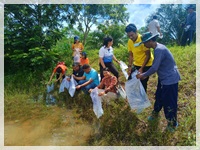 มอบพันธุ์ปลาแก่วัดต้นปีกจังหวัดตรัง..คลิก