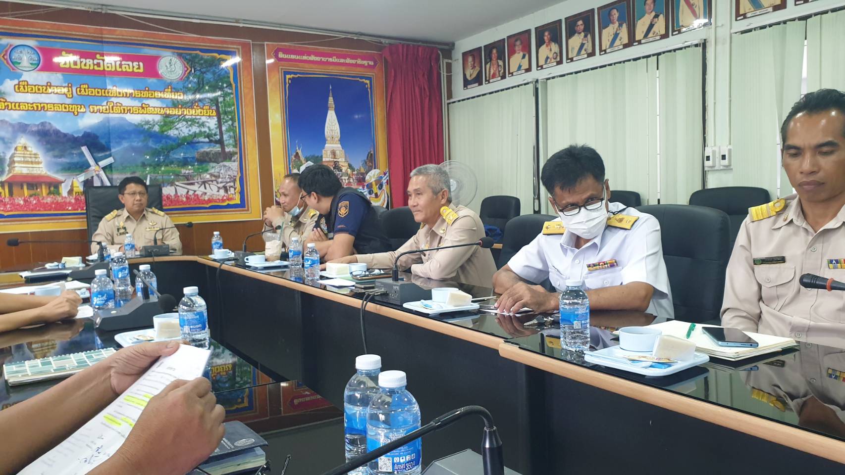 เข้าร่วมงานแถลงข่าวปราบปรามการลักลอบนำเข้า ส่งออกสินค้าเกษตรผิดกฎหมาย ผ่านระบบประชุมทางไกลออนไลน์ Application Zoom