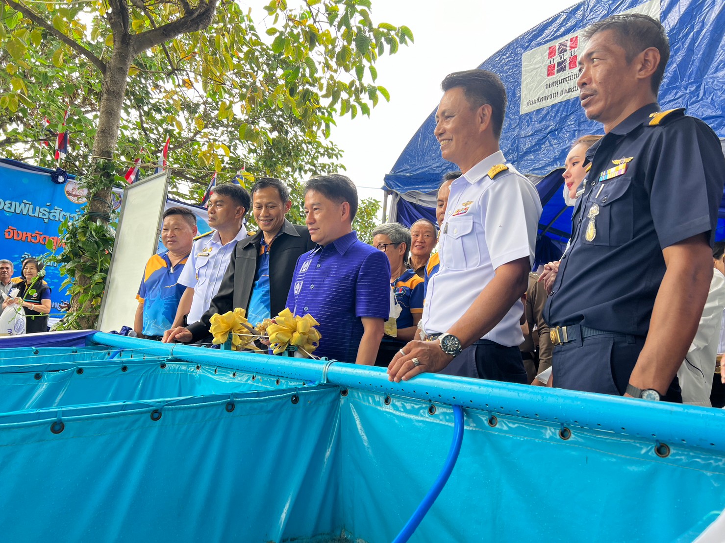 พิธีปล่อยพันธุ์สัตว์น้ำ เนื่องในวันประมงแห่งชาติ ประจำปี 2566..คลิก