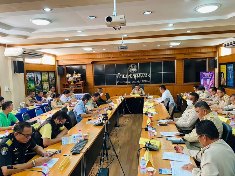 ประมงอำเภอชุมแสง เข้าร่วมประชุมหัวหน้าส่วนราชการ ผู้บริหารองค์กรปกครองส่วนท้องถิ่น หัวหน้าหน่วยงานรัฐวิสาหกิจ และกำนัน..คลิก