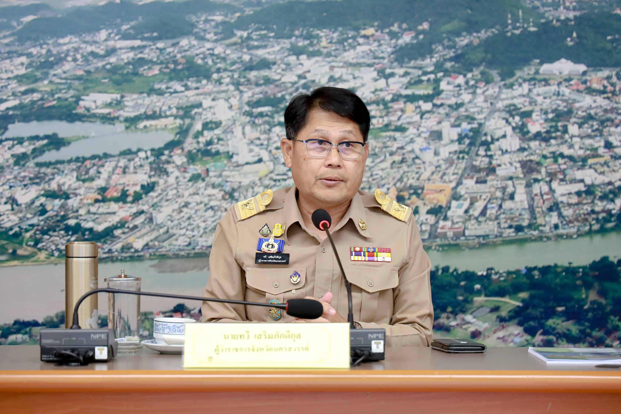 ประชุมเตรียมความพร้อมในการเดินทางมาตรวจราชการฯ ของรัฐมนตรีช่วยว่าการกระทรวงมหาดไทย (นายชาดา ไทยเศรษฐ์)..คลิก