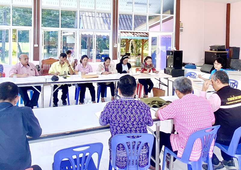 ร่วมการประชุมเตรียมความพร้อมต้อนรับรัฐมนตรีว่าการกระทรวงเกษตรและสหกรณ์