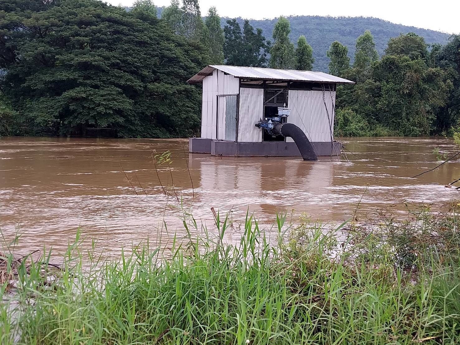 นายสาภาร วังคีรี ประมงอำเภอเมืองหนองบัวลำภู ออกเยี่ยมเยือนเกษตรกรผู้เลี้ยงสัตว์น้ำ เพื่อให้กำลังใจ และให้แนวทางการช่วยเหลือเยียวยาผู้ประสบภัยน้ำท่วม อำเภอเมืองหนองบัวลำภู จังหวัดหนองบัวลำภู..คลิก