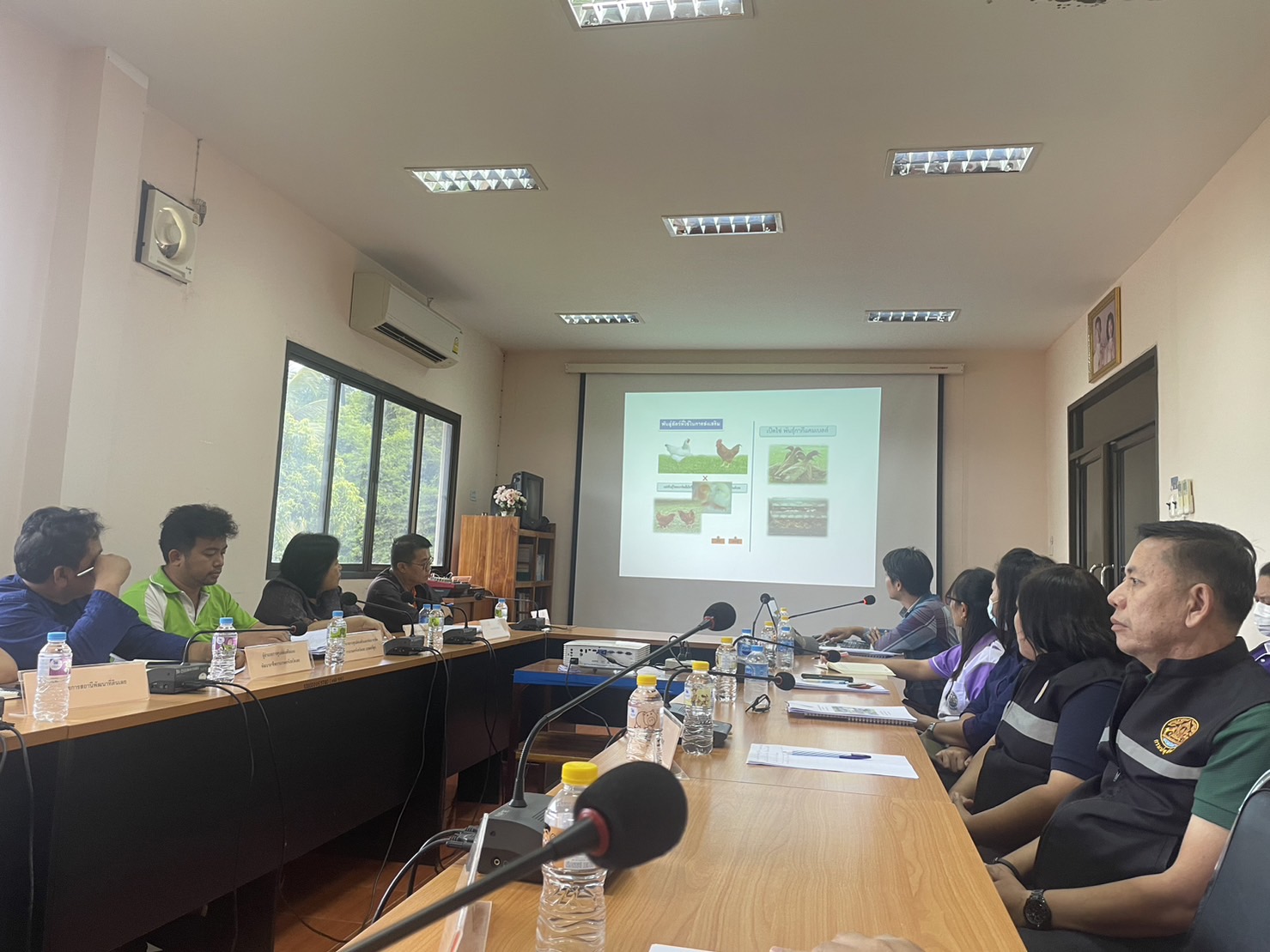 เข้าร่วมประชุมหารือแนวทางการดำเนินงานโครงการพัฒนาปศุสัตว์ตามพระราชดำริ อำเภอด่านซ้าย จังหวัดเลย ประจำปีงบประมาณ 2567 (งบ กปร.)และสรุปผลการดำเนินงานในปีงบประมาณ 2566 ณ ห้องประชุมพัฒนาปศุสัตว์ตามพระราชดำริ อำเภอด่านซ้าย จังหวัดเลย..คลิก