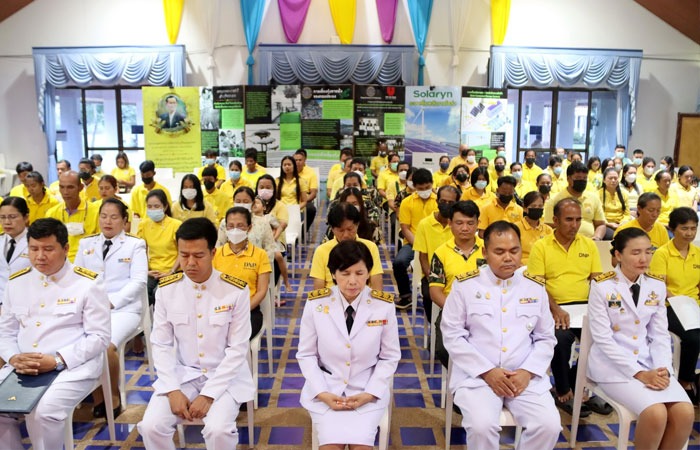 พิธีเนื่องในวันนวมินทรมหาราช เพื่อน้อมรำลึกในพระมหากรุณาธิคุณของพระบาทสมเด็จพระบรมชนกาธิเบศร มหาภูมิพลอดุลยเดชมหาราช บรมนาถบพิตร วันที่ 13 ตุลาคม 2566..คลิก