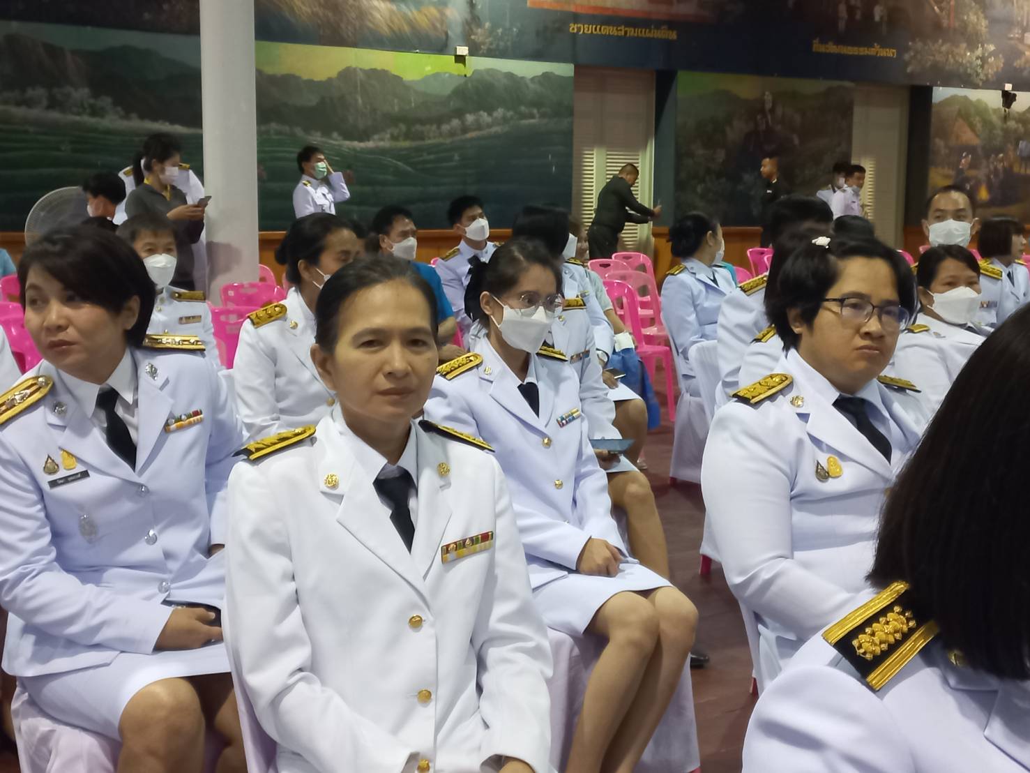 พิธีทำบุญตักบาตรถวายพระราชกุศล และพิธีศาสนามหามงคล พิธีเฉลิมพระเกียรติ เนื่องในโอกาสวันเฉลิมพระชนมพรรษา 12 สิงหาคม 2566..คลิก