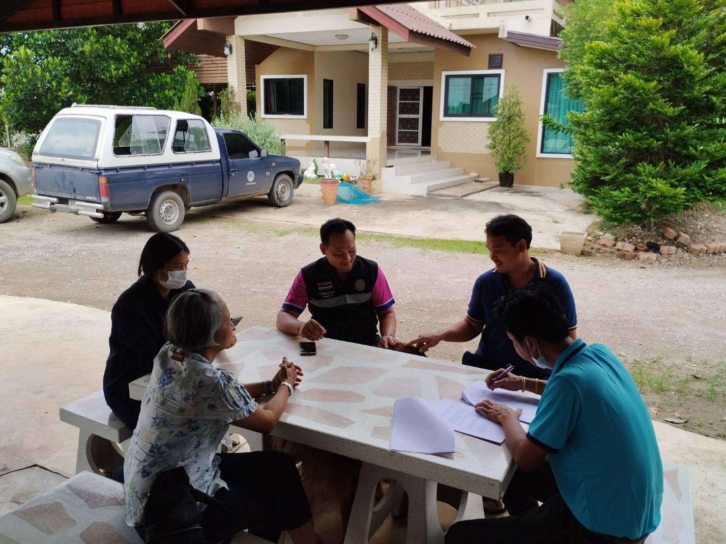 ลงพื้นที่เพื่อดำเนินการตรวจประเมินเพื่อขอหนังสือรับรองสถานที่ทำการเพาะเลี้ยงสัตว์น้ำชนิดที่ใกล้สูญพันธุ์จากธรรมชาติเพื่อการส่งออก ตามมาตรา 65 แห่งพระราชกำหนดการประมง 2558 และที่แก้ไขเพิ่มเติม..คลิก