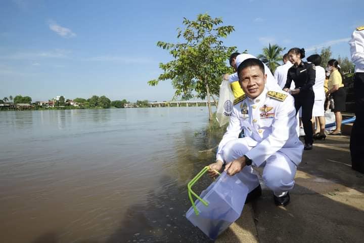 พิธีปล่อยพันธุ์สัตว์น้ำ ๑๘๙,๙๙๙ ตัว ถวายพระราชกุศลเนื่องในวันนวมินทรมหาราช ประจำปี ๒๕๖๖..คลิก
