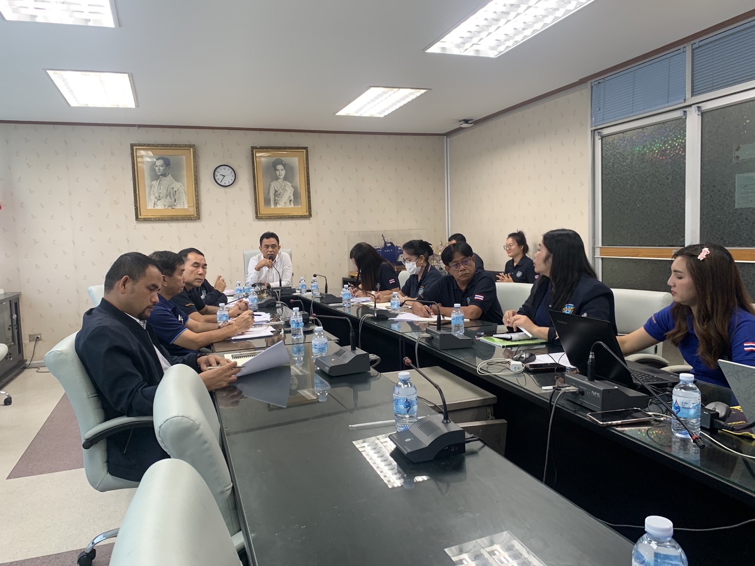 กองตรวจการประมง ประชุมชี้แจงแผนการปฏิบัติงานประจำปีงบประมาณ 2567..คลิก