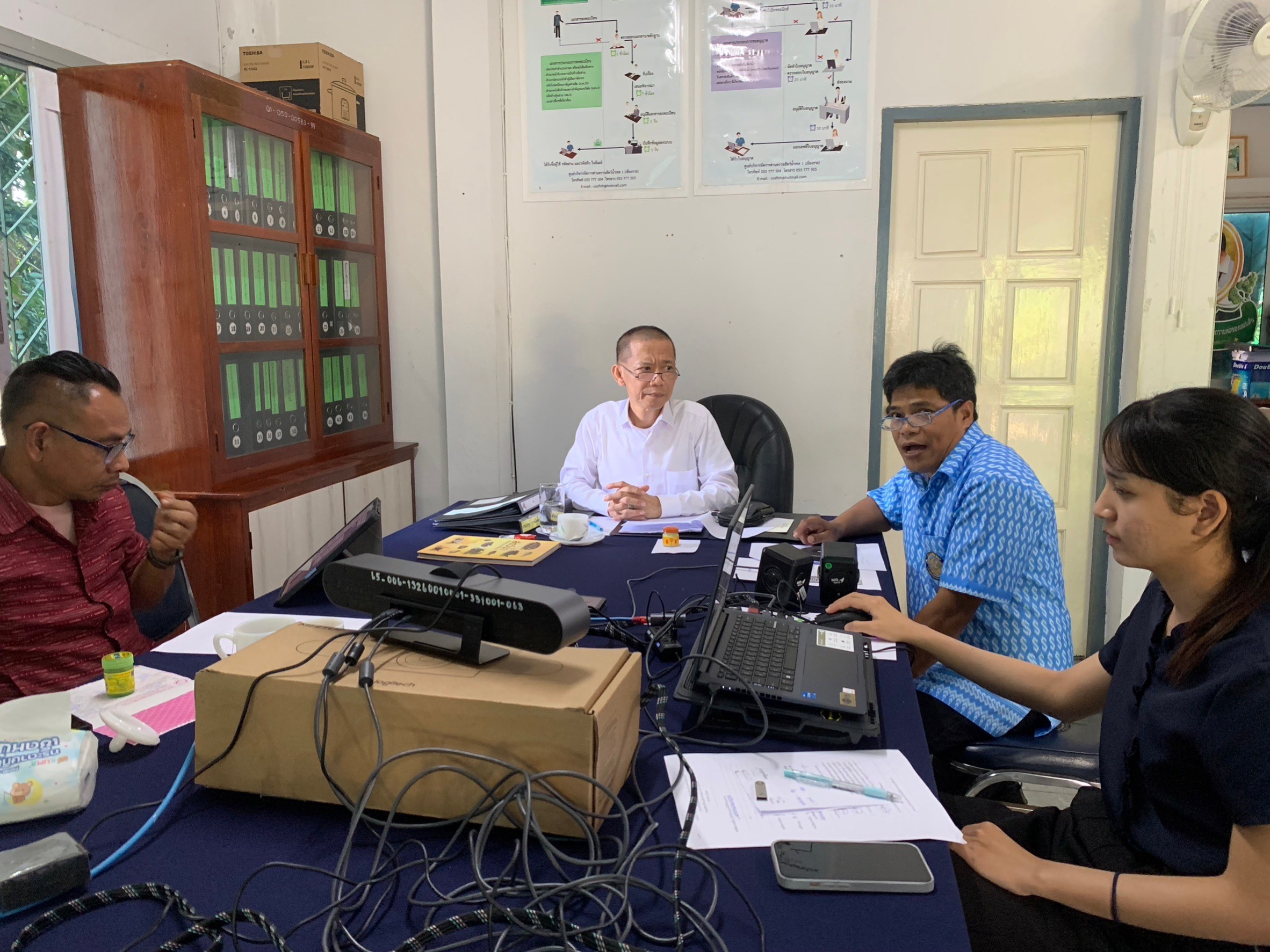 เข้าร่วมประชุมคณะกรรมการขับเคลื่อนนโยบายของกรมประมง (FC)