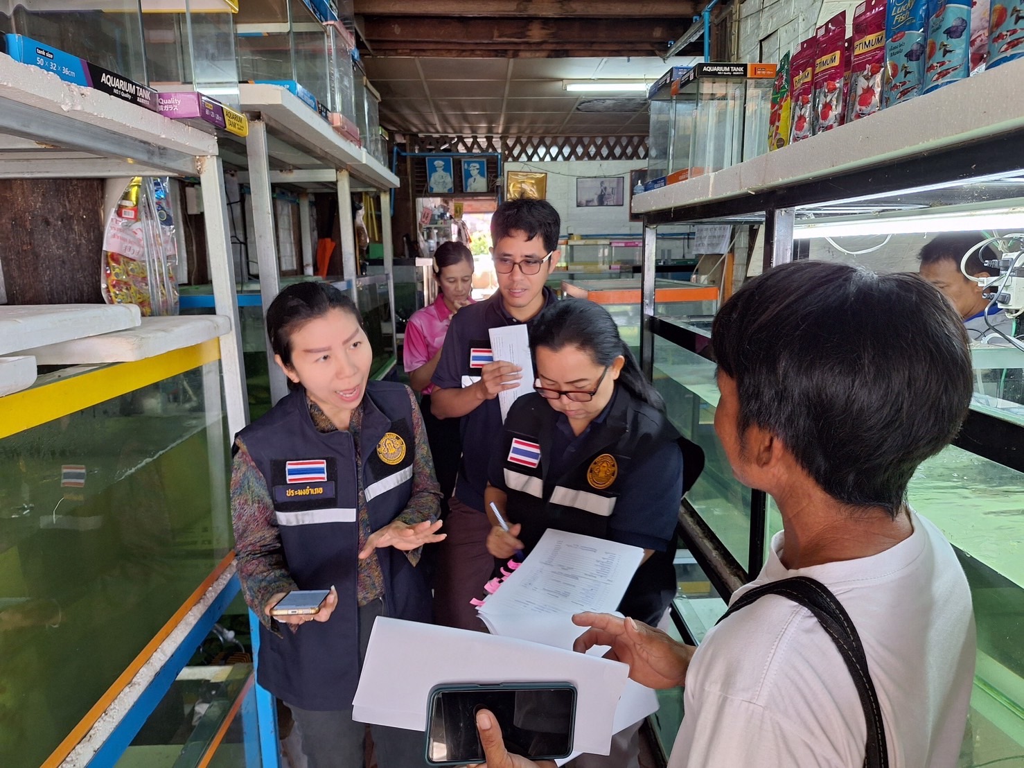 ประมงอุบล ฯ ลงพื้นที่ตรวจประเมินสถานที่ทำการเพาะเลี้ยงสัตว์น้ำชนิดที่ใกล้สูญพันธุ์เพื่อการส่งออก ตามมาตรา 65 แห่งพระราชกำหนดการประมง พ.ศ. 2558..คลิก