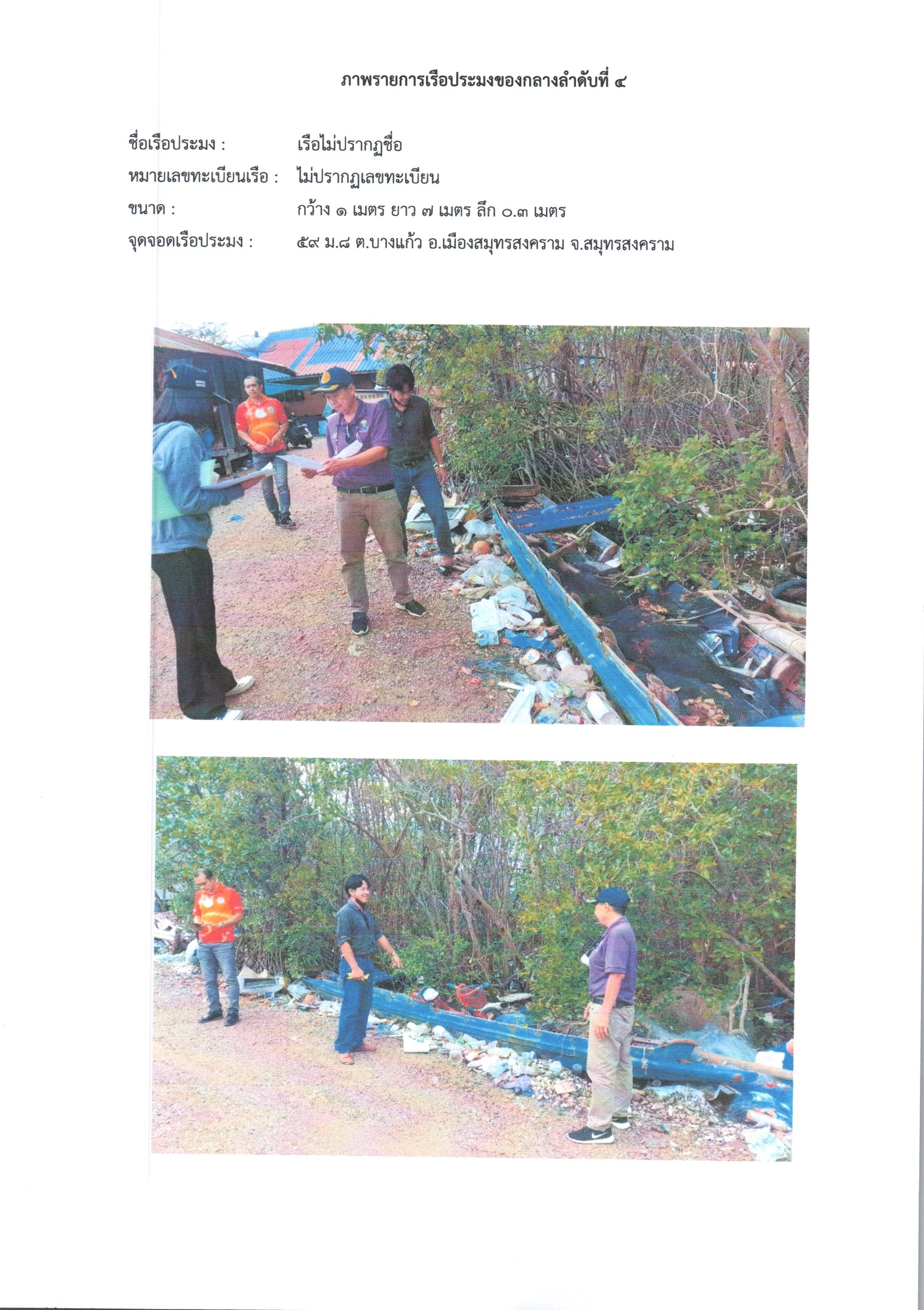 ประกาศคณะกรรมการขายทอดตลาดเรือประมง สำนักงานประมงจังหวัดสมุทรสงคราม เรื่อง ขายทอดตลาดเรือประมง จำนวน 7 รายการ..คลิก