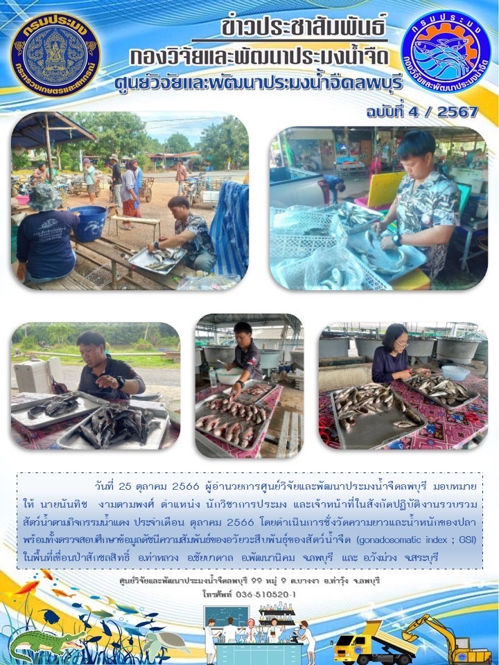 ข่าวประชาสัมพันธ์ ฉบับที่ 4-5/2567..คลิก