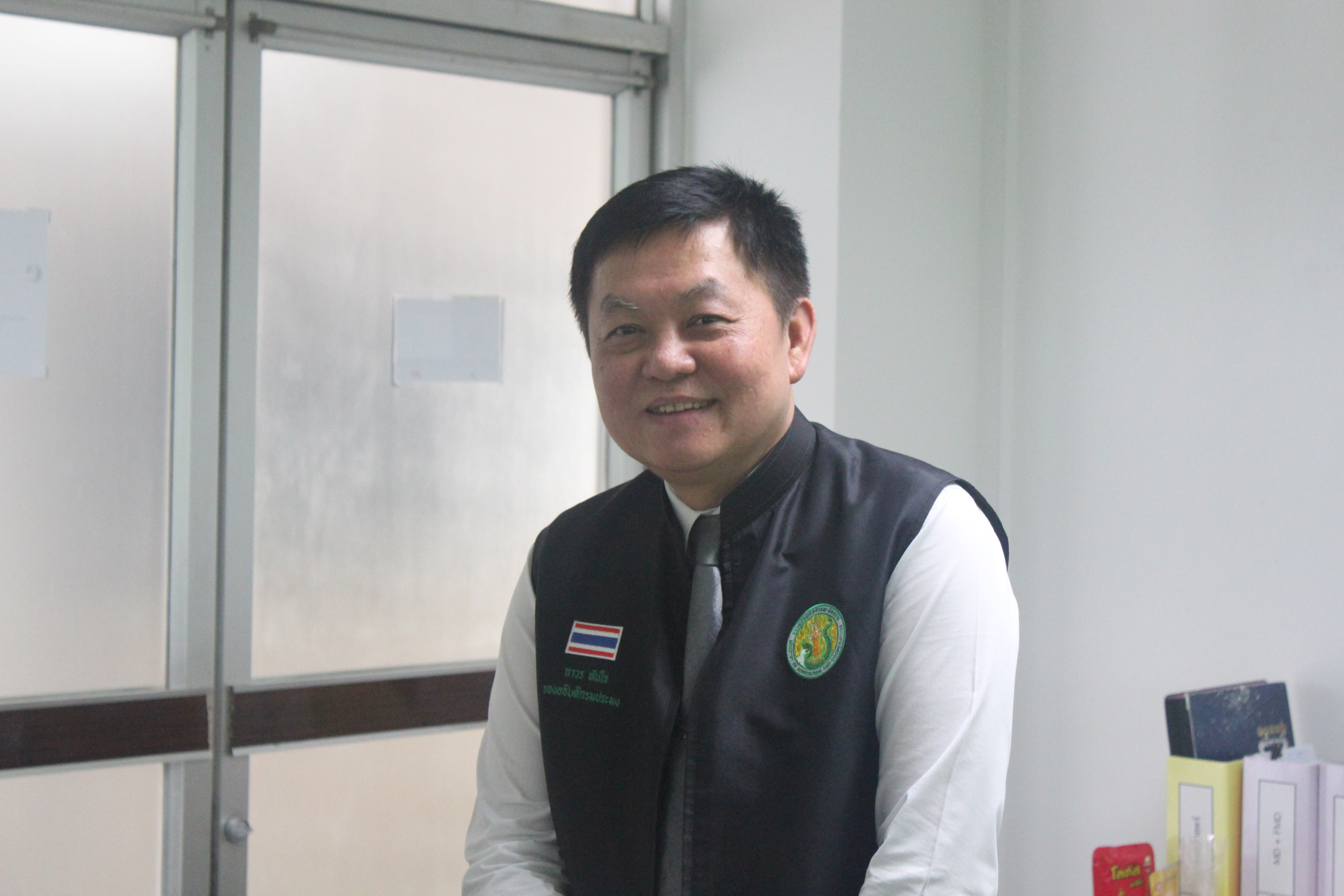 ดร.ถาวร ทันใจ ตรวจเยี่ยมกลุ่มปลาป่น กรป...คลิก