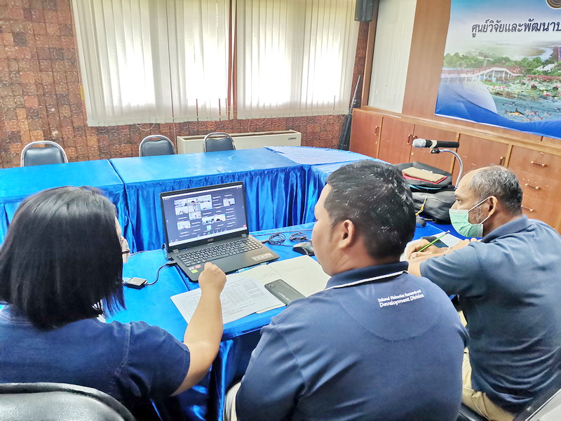 ร่วมประชุมชี้แจงแนวทางดำเนินงานการประเมินสภาวะทรัพยากรสัตว์น้ำในแหล่งน้ำจืด