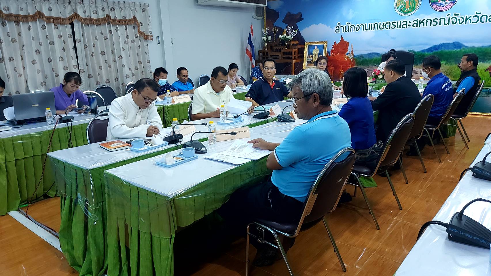 ประมงอุบลฯ ร่วมประชุม กำหนดการจัด Kick Off กิจกรรมกำจัดวัชพืชและผักตบชวาในแม่น้ำลำคลองสายหลัก และกิจกรรมจิตอาสาพัฒนา กระทรวงเกษตรและสหกรณ์ 