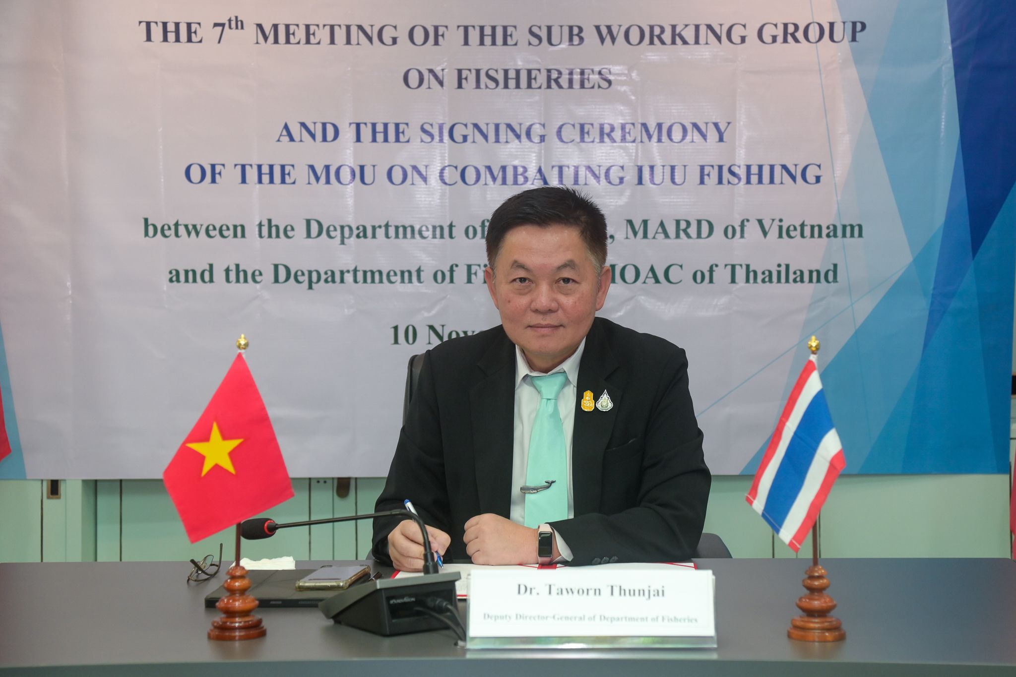 ไทย - เวียดนาม ร่วมลงนาม MOU ต่อต้านการทำการประมงผิดกฎหมาย  ป้องกันสินค้าประมงเถื่อนเข้าสู่ห่วงโซ่การผลิต..คลิก