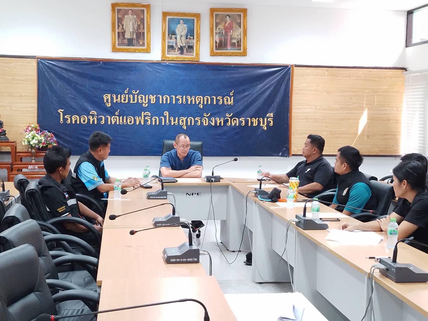 ร่วมประชุมหารือเรื่องการตรวจสอบ กักกัน และดำเนินคดีกับสินค้าเกษตรเถื่อนผิดกฎหมาย และวางแผนบูรณาการร่วมตรวจสอบห้องเย็น..คลิก