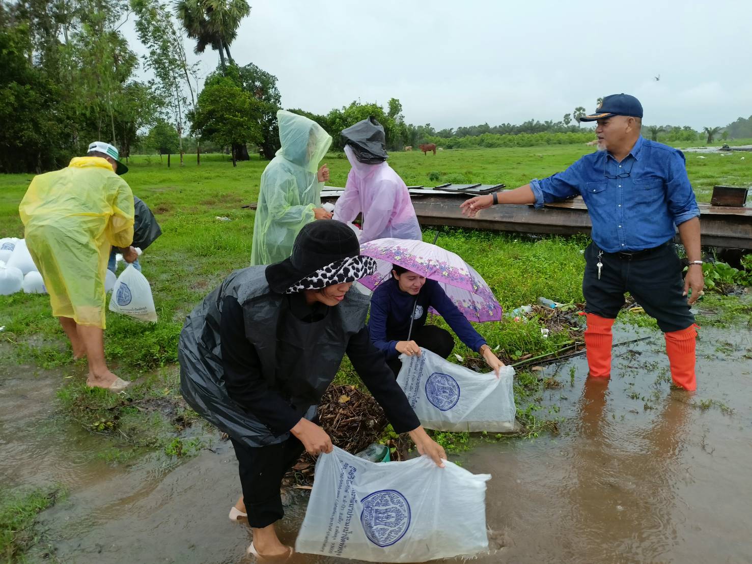 หัวหน้ากลุ่มบริหารจัดการด้านการประมง  พร้อมด้วย เจ้าพนักงานประมงปฎิบัติงาน  ประมงอำเภอเมืองพัทลุง ร่วมปล่อยพันธุ์สัตว์น้ำในพื้นที่  หมู่ที่ 7 ตำบลลำปำ อำเภอเมืองพัทลุง จังหวัดพัทลุง  โครงการบริหารจัดการทรัพยากรประมง..คลิก