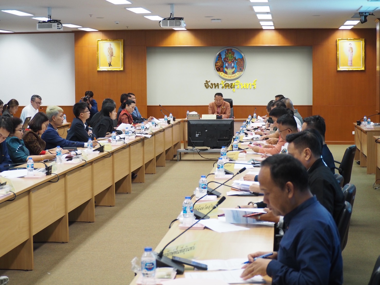ประชุมคณะกรรมการพัฒนาเพิ่มศักยภาพการค้าและการท่องเที่ยวด่านชายแดนช่องจอม ครั้งที่ 1/2566..คลิก