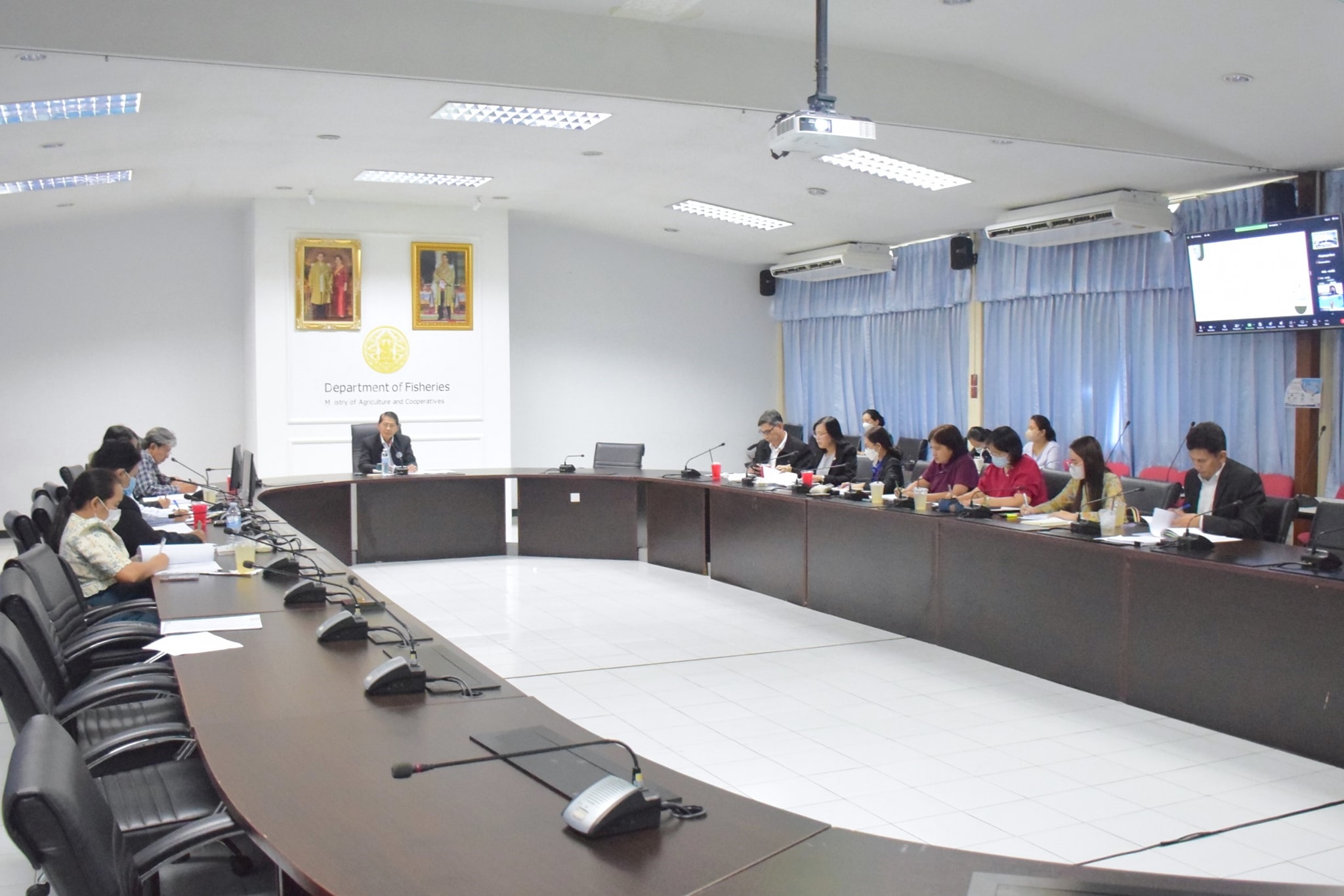 ประชุมคณะอนุกรรมการเงินทุนหมุนเวียนในการผลิตพันธุ์ปลา พันธุ์กุ้ง และพันธุ์สัตว์น้ำอื่นๆ ครั้งที่ 11/2566