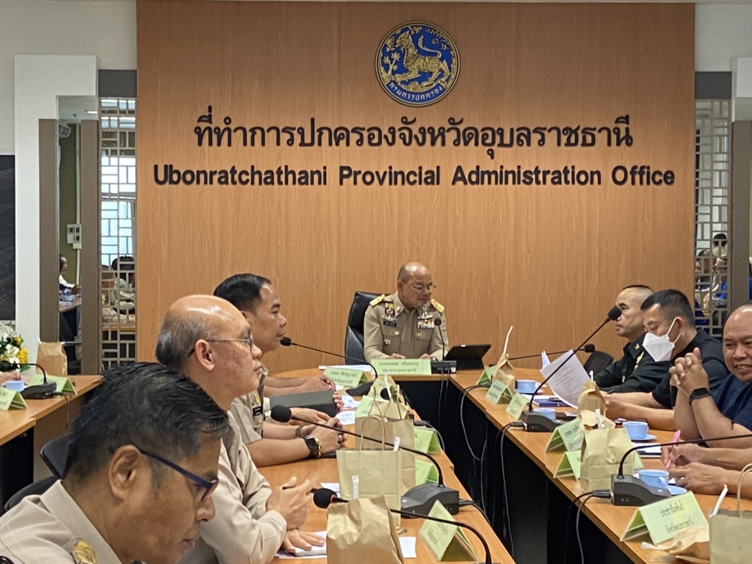ประมงอุบลฯ ประชุมคณะทำงานบริหารจัดการน้ำเขื่อนปากมูล จังหวัดอุบลราชธานี ครั้งที่ 5/2566..คลิก