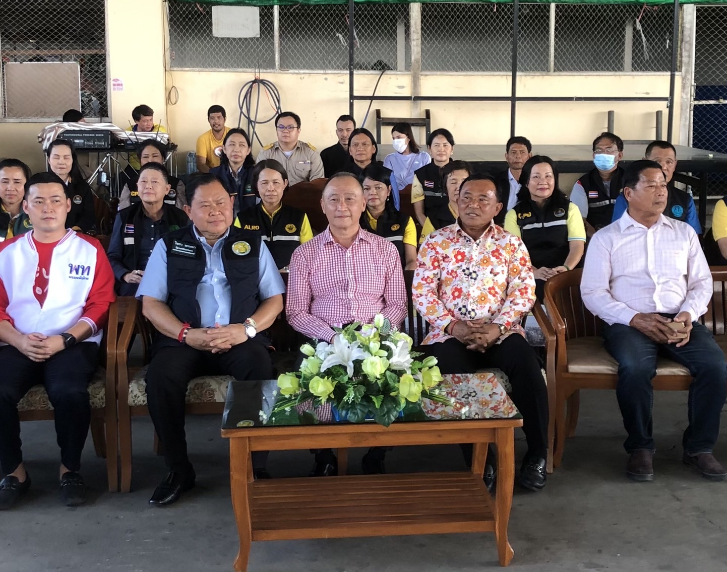 ร่วมให้การต้อนรับ นายไชยา พรหมา รัฐมนตรีช่วยว่าการกระทรวงเกษตรและสหกรณ์ ในการลงพื้นที่ตรวจราชการ..คลิก