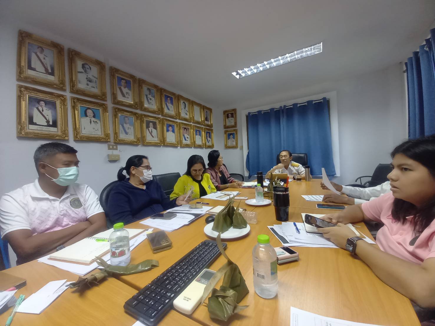 การประชุมสำนักงานประมงจังหวัดนนทบุรี ครั้งที่ 12/2566..คลิก