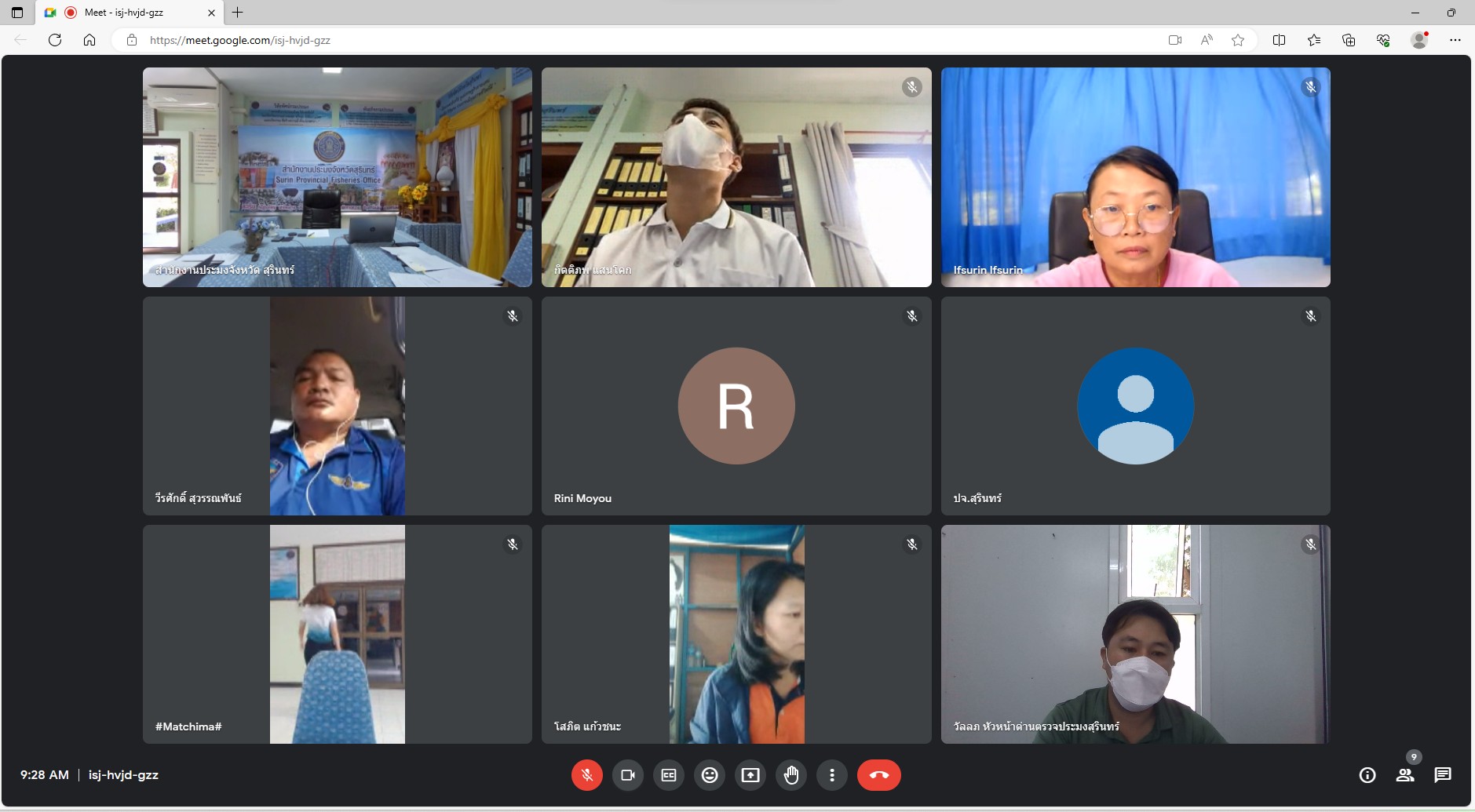 ประชุมคณะกรรมการขับเคลื่อนนโยบายของกรมประมง (Fisheries Co-ordinator;FC) จังหวัดสุรินทร์..คลิก