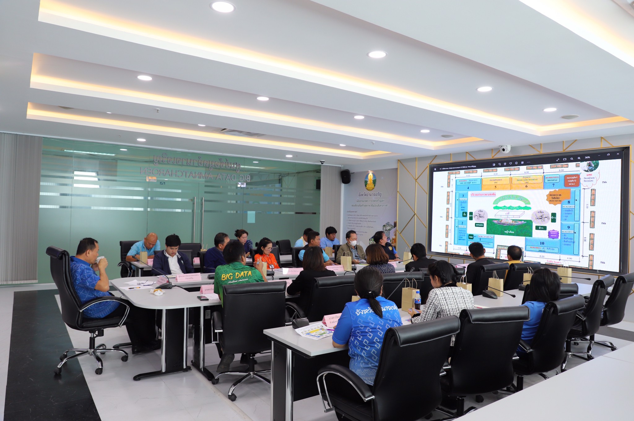 ร่วมประชุมการเตรียมความพร้อมการจัดนิทรรศการซุ้มกระทรวงเกษตรและสหกรณ์ ในงานประเพณีฮีตสิบสองและงานประจำปีจังหวัดอำนาจเจริญ ประจำปี 2566 ครั้งที่ 2/2566