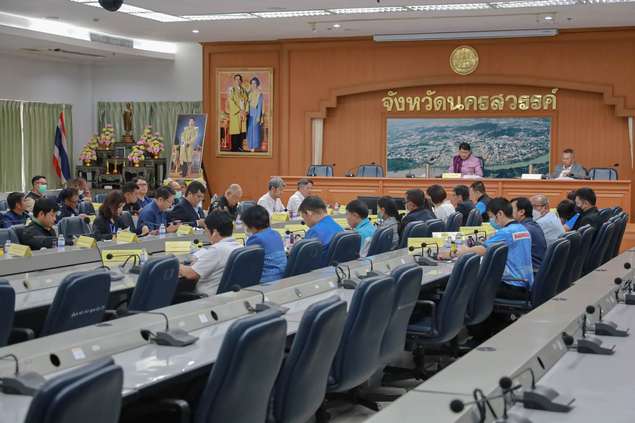 ประชุมคณะกรรมการบริหารจัดการบึงบอระเพ็ด จังหวัดนครสวรรค์..คลิก