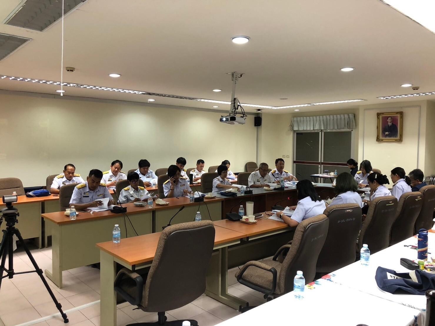 ประชุมหัวหน้าหน่วยงานในสังกัดกองวิจัยและพัฒนาการเพาะเลี้ยงสัตว์น้ำจืด     
