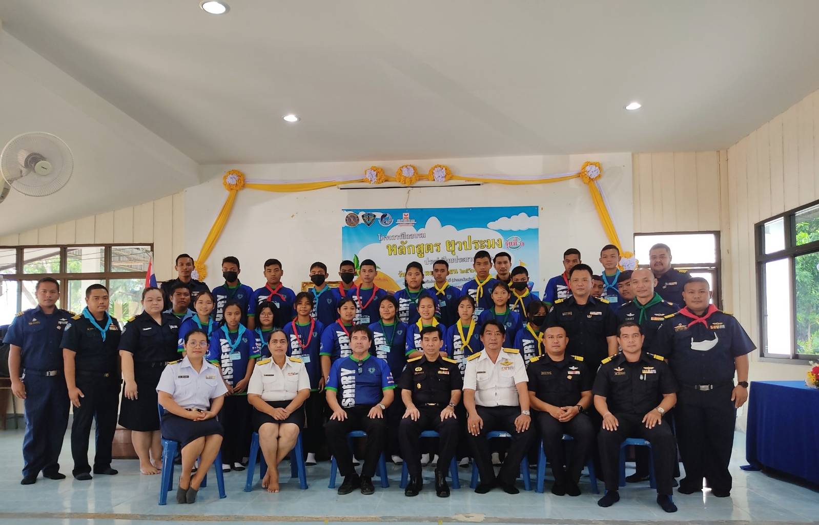 จัดฝึกอบรมโครงการยุวประมง หลักสูตร ยุวประมง ประจำปีงบประมาณ 2567 รุ่นที่ 1..คลิก