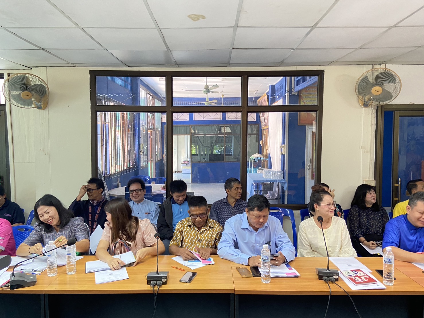 ประมงอุบลฯ ประชุมข้าราชการ  ลูกจ้างประจำ พนักงานราชการ สำนักงานประมงจังหวัดอุบลราชธานี ประจำเดือนพฤศจิกายน 2566..คลิก