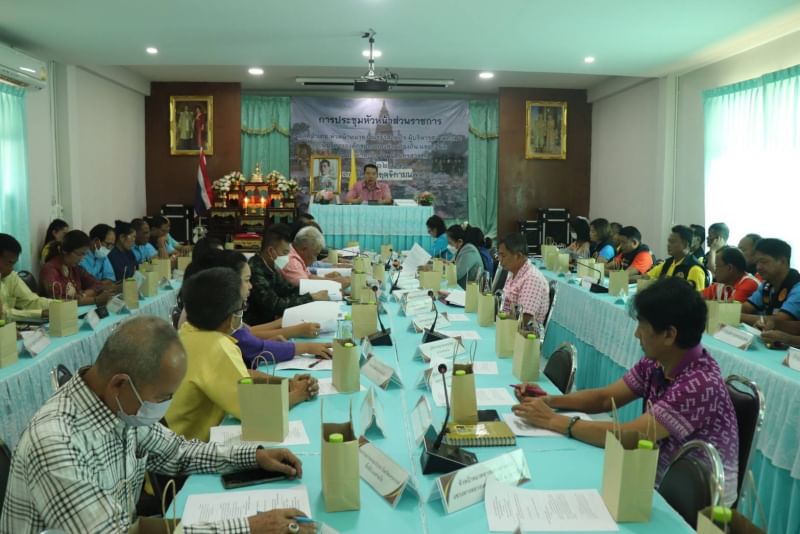 ประมงอำเภอท่าตะโก ประชุมหัวหน้าส่วนราชการประจำอำเภอ ปลัดอำเภอ หัวหน้าหน่วยงานรัฐวิสาหกิจ ผู้บริหารสถานศึกษา ผู้บริหารองค์กรปกครองส่วนท้องถิ่น กำนันฯ ครั้งที่ 12/2566..คลิก