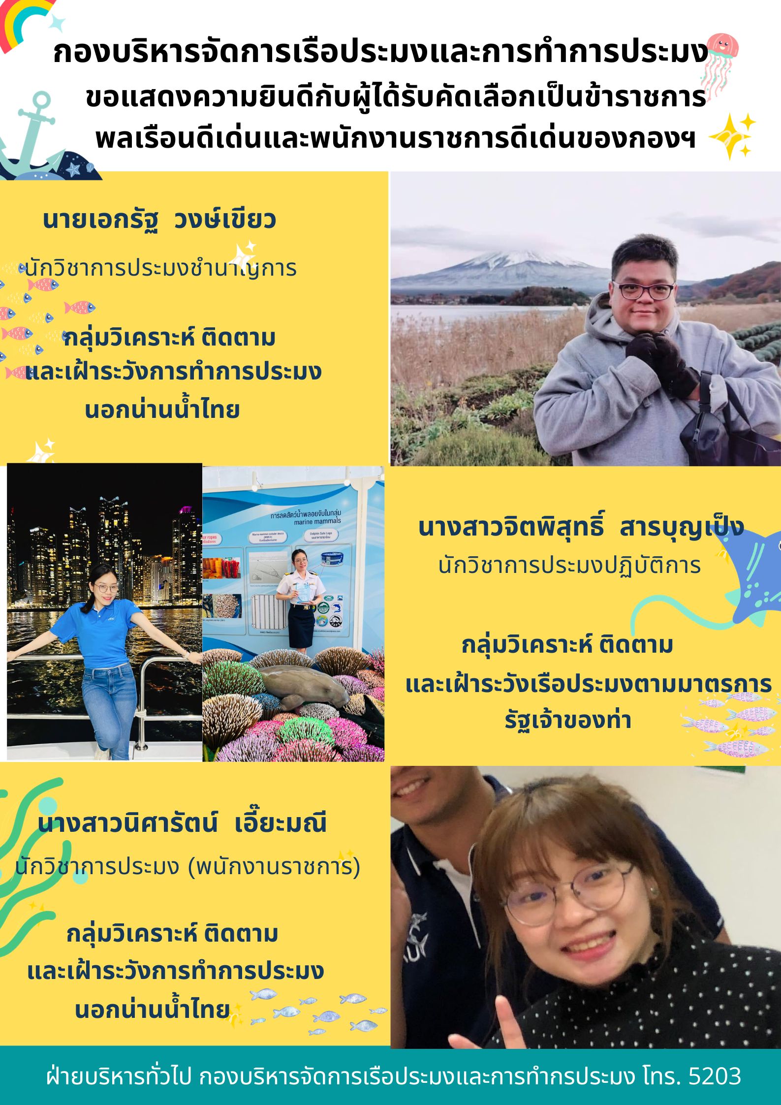 ข้าราชการพลเรือนดีเด่น และพนักงานราชการดีเด่น ประจำปี พ.ศ.2566..คลิก