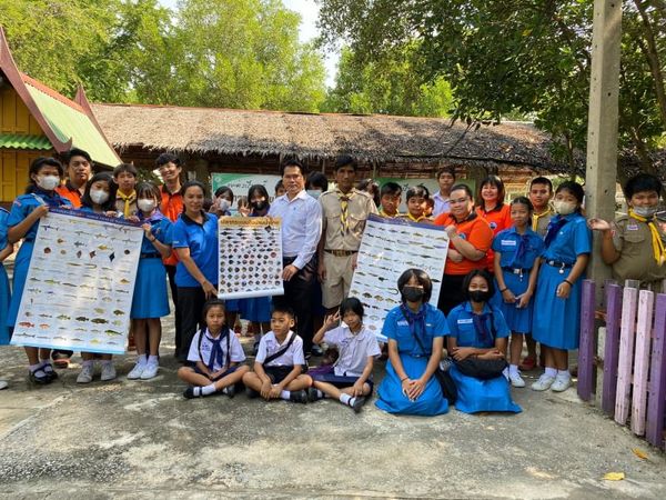 สำนักงานประมงพื้นที่กรุงเทพมหานคร ติดตามการดำเนินงานโครงการส่งเสริมการดำเนินงานอันเนื่องมาจากพระราชดำริ