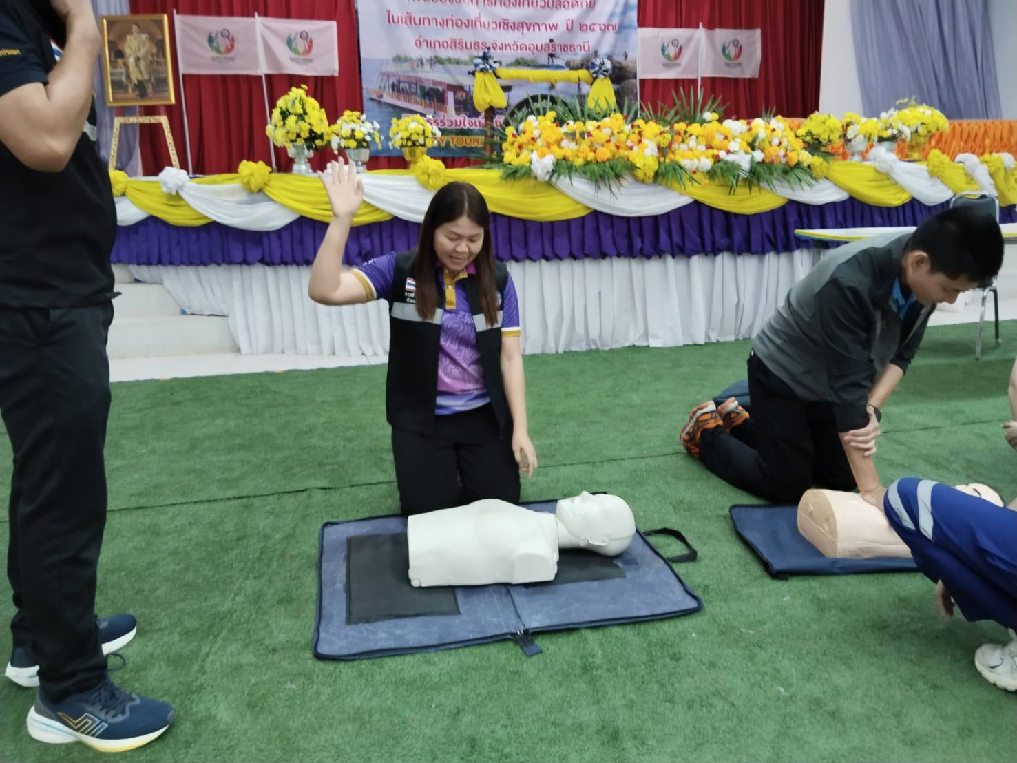 ซ้อมรับมือกู้ภัยทางน้ำ..คลิก