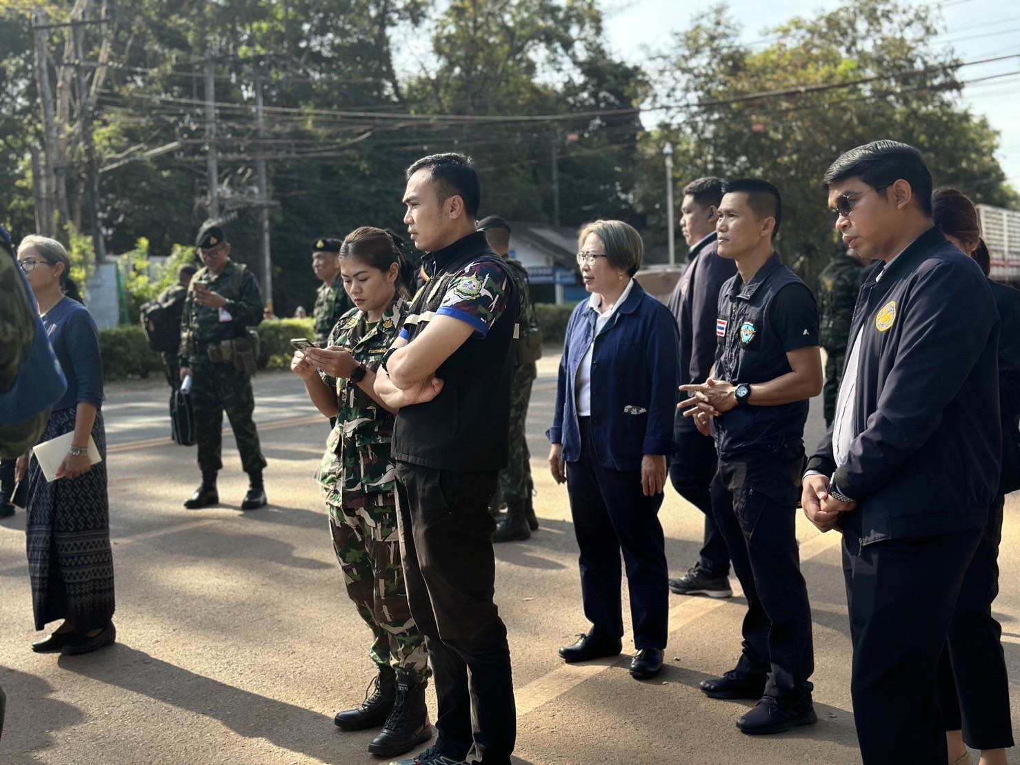 ซักซ้อมแผนการต้อนรับรัฐมนตรีว่าการกระทรวงกลาโหม..คลิก