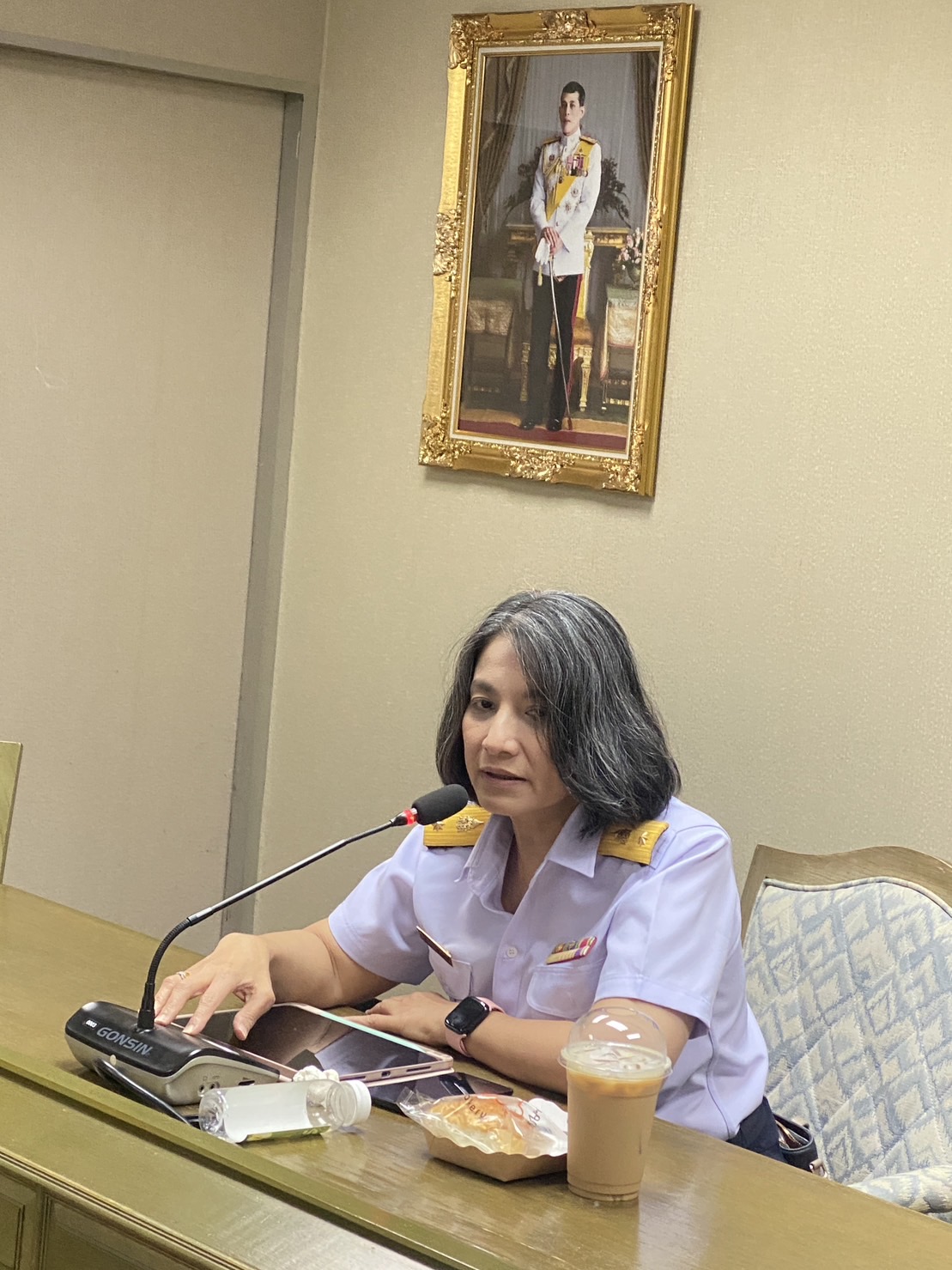 การประชุมหารือโครงการผลิตพันธุ์สัตว์น้ำ..คลิก