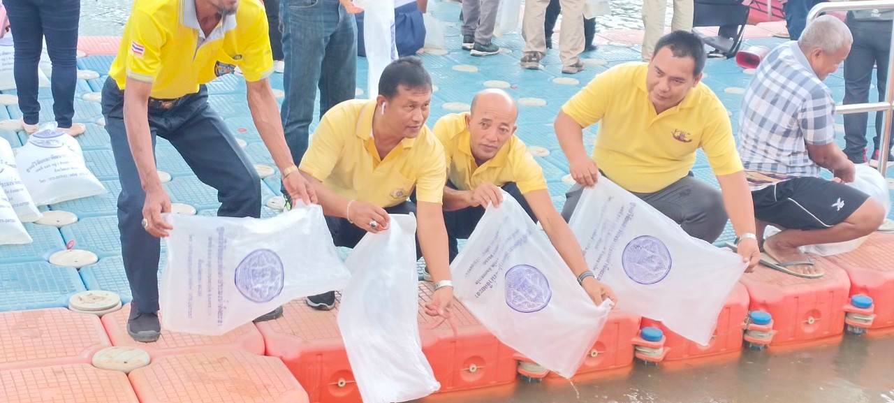 ภาพกิจกรรมโครงการปล่อยพันธุ์สัตว์น้ำในลุ่มน้ำสำคัญของประเทศ 62