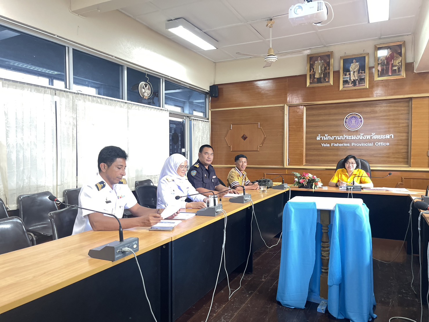 ภาพกิจกรรมประชุมคณะกรรมการขับเคลื่อนนโยบายของกรมประมง