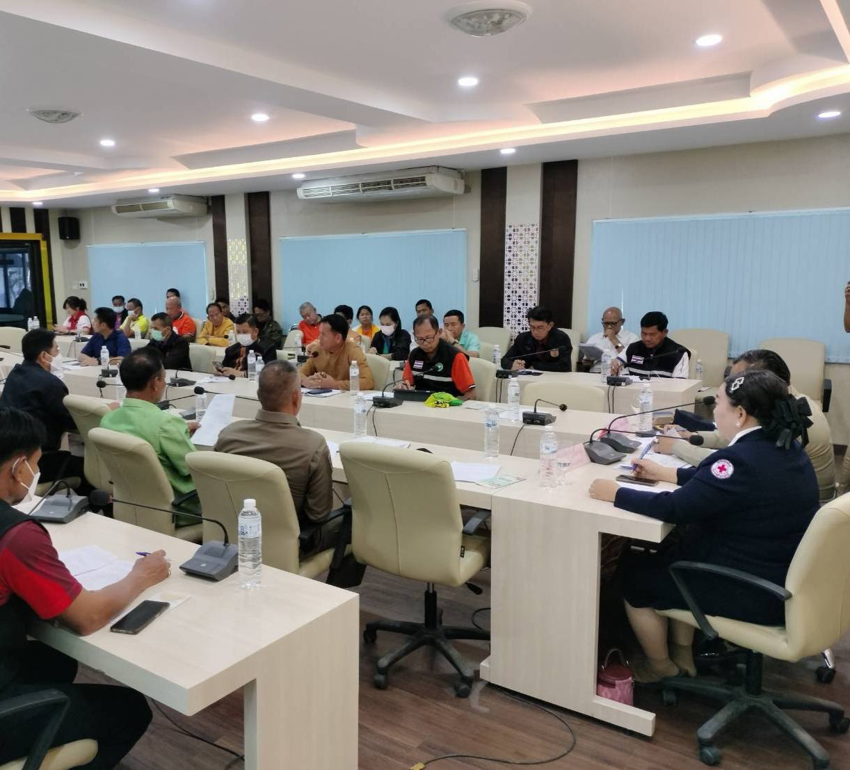 เข้าร่วมการประชุมหัวหน้าส่วนราชการฯ และการประชุมกำนัน ผู้ใหญ่บ้านฯ อำเภอขุขันธ์ ครั้งที่ 12/2566 เ..คลิก